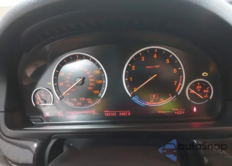 2013 BMW 528I z USA, uszkodzony, nr VIN WBAXG5C57DDY31635